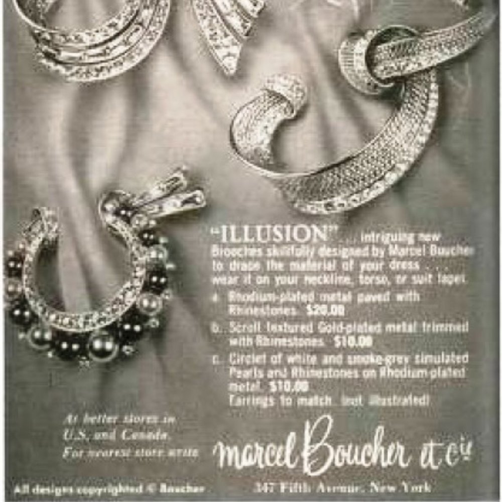 Marcel Boucher Gold Tone Poodle Pin / Brooch - Picture 14 of 14